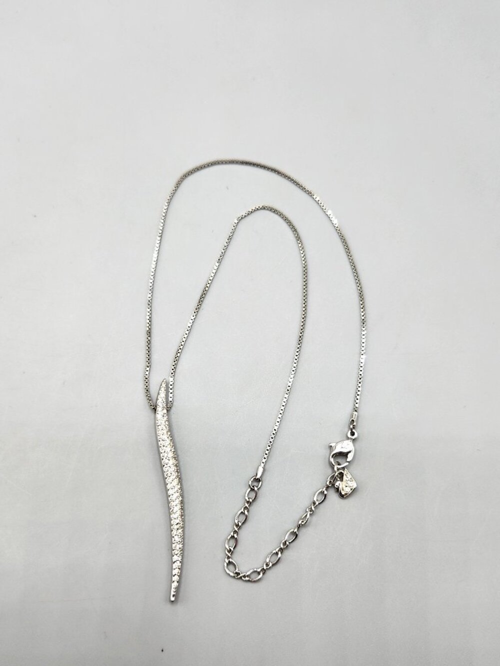 Swarovski Aline Crystal Pendant on 18" Box Chain